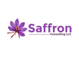 Saffron Consulting LLC (with "Saffron Consulting" in small caps - see upload for font) entry by Whitte