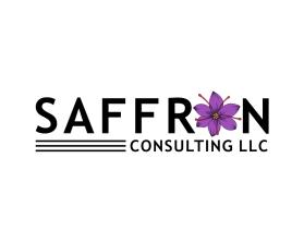 Saffron Consulting LLC (with "Saffron Consulting" in small caps - see upload for font) entry by ZAKZZ