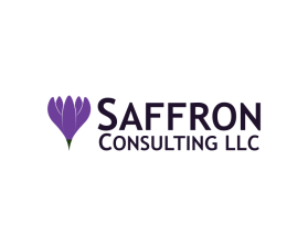 Saffron Consulting LLC (with "Saffron Consulting" in small caps - see upload for font) entry by Ashquaff Aqeeb