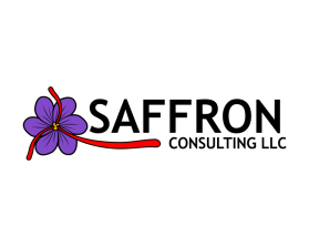 Saffron Consulting LLC (with "Saffron Consulting" in small caps - see upload for font) entry by mulia