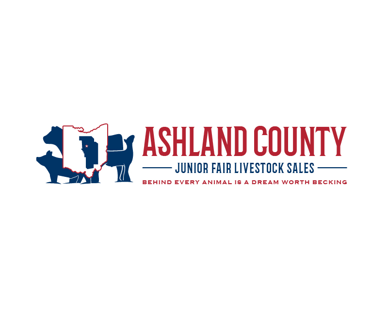 Logo Design for Ashland County Junior Fair Livestock Sales