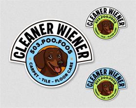 Die Cut Sticker for our cleaning business entry by Ari Muchtarom