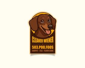 Die Cut Sticker for our cleaning business entry by Dedde Doro