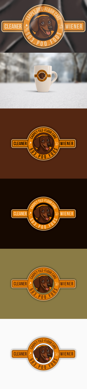 Die Cut Sticker for our cleaning business entry by Urke