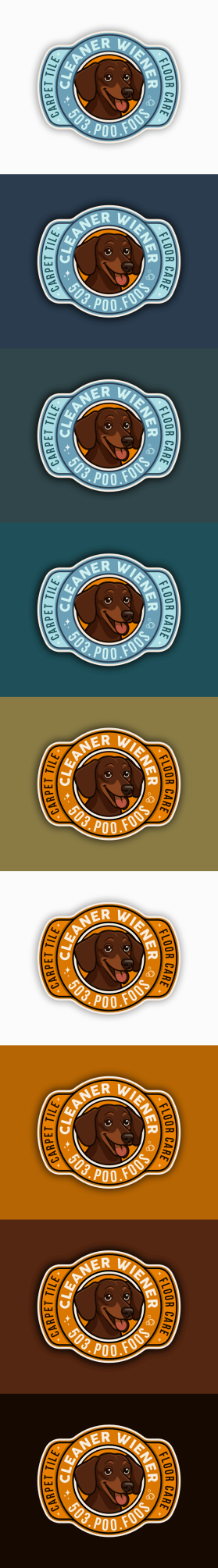 Die Cut Sticker for our cleaning business entry by Urke