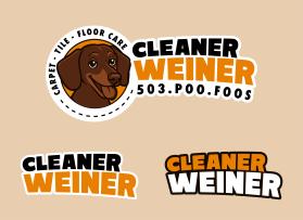 Die Cut Sticker for our cleaning business entry by Janvi Gorad