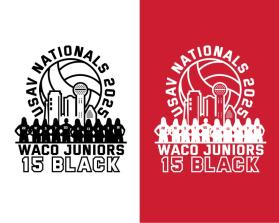Waco Juniors 15 Black USAV Nationals 2025 entry by AVISTANDIA