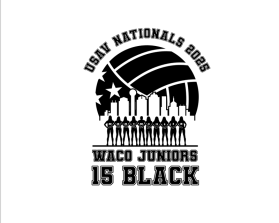 Waco Juniors 15 Black USAV Nationals 2025 entry by Jagad Langitan