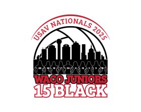 Waco Juniors 15 Black USAV Nationals 2025 entry by PJRYNT