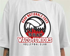 Waco Juniors 15 Black USAV Nationals 2025 entry by MarceloLabs