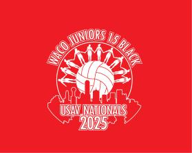 Waco Juniors 15 Black USAV Nationals 2025 entry by HARTwork80