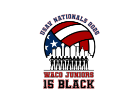 Waco Juniors 15 Black USAV Nationals 2025 entry by Jagad Langitan