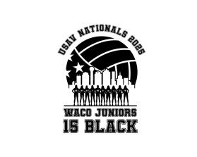 Waco Juniors 15 Black USAV Nationals 2025 entry by Jagad Langitan