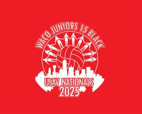 Waco Juniors 15 Black USAV Nationals 2025 entry by HARTwork80