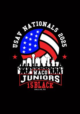 Waco Juniors 15 Black USAV Nationals 2025 entry by lariko172