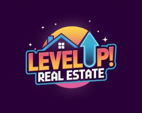 Winning entry: LevelUp! Real Estate entry by blxdesigns