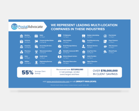 Postal Advocate Inc - Industry Infographic entry by Arvin Garcia