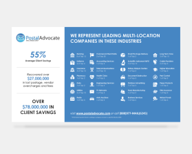 Postal Advocate Inc - Industry Infographic entry by Arvin Garcia