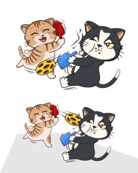 Two Fat Cats entry by Ari Muchtarom