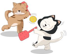 Two Fat Cats entry by Connie Hall