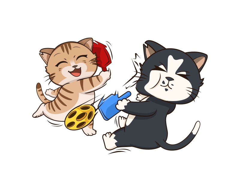 Graphic Design for Two Fat Cats