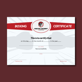 Arena Combat, certificate for rank entry by Ajibola Nureni