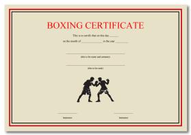 Arena Combat, certificate for rank entry by Bayu Agung Mahendra