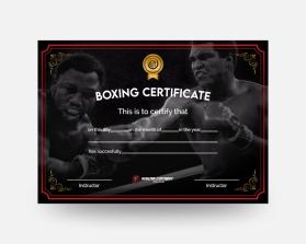 Graphic Design Entry 3697303 submitted by Gintar1101 to the contest for Arena Combat, certificate for rank run by Scavone1983