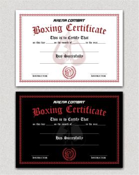 Arena Combat, certificate for rank entry by Ari Muchtarom