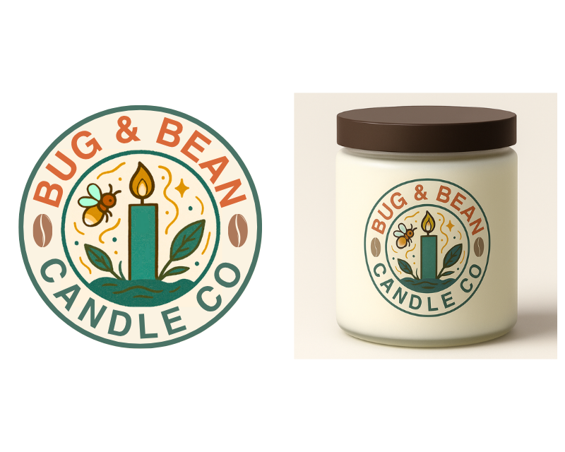 Logo Design for Bug and Bean Candle Co.