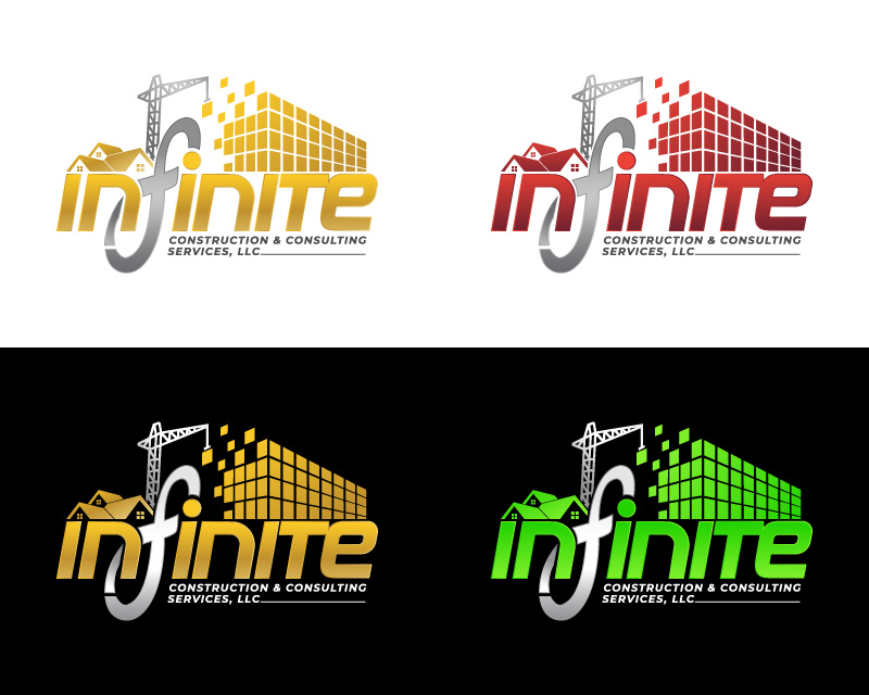 Logo Design for Infinite Construction & Consulting Services, LLC
