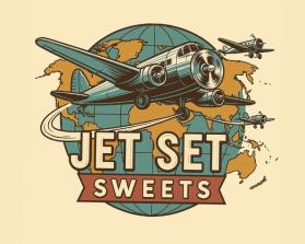 Jet Set Sweets entry by WhitteZhacles