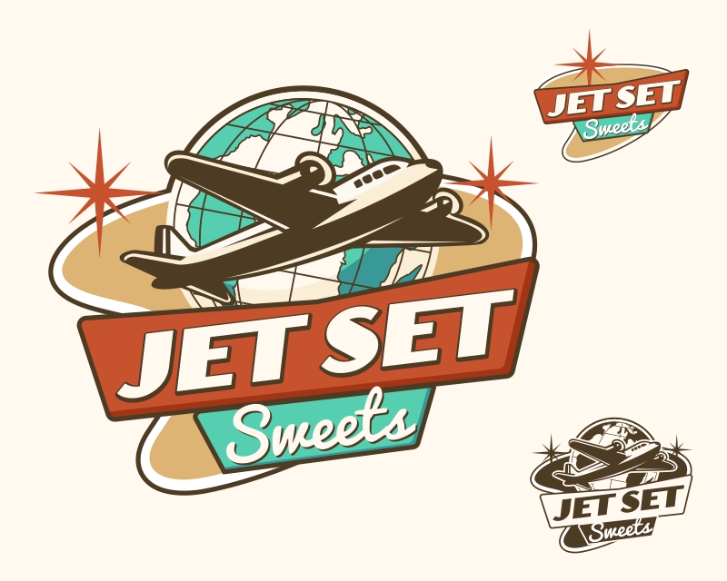 Logo Design for Jet Set Sweets