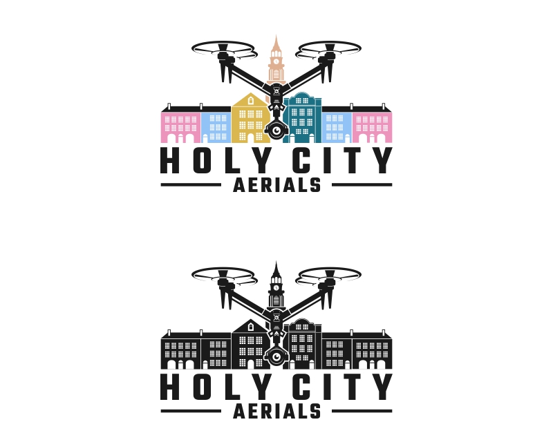 Logo Design for Holy City Aerials
