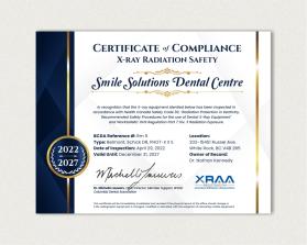Certificate for Safety Inspection entry by Armchtrm