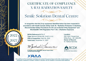 Certificate for Safety Inspection entry by Zavi