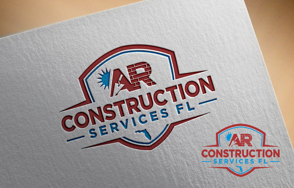 Logo Design for AR Construction Services FL