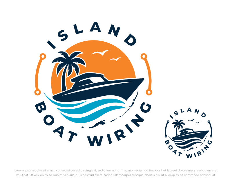 Logo Design for Island Boat Wiring