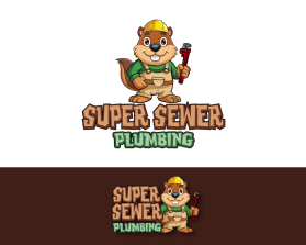 Super Sewer Plumbing entry by rooydesign
