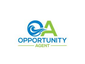 Please see logos below - I am looking for that concept - Opportunity Agent or just "OA" entry by LogoAmr