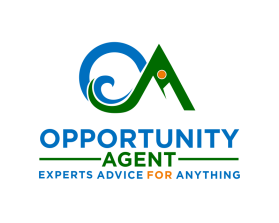 Please see logos below - I am looking for that concept - Opportunity Agent or just "OA" entry by Ilham Fajri