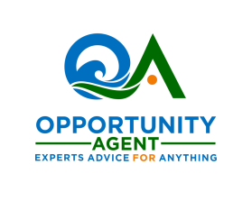 Please see logos below - I am looking for that concept - Opportunity Agent or just "OA" entry by Ilham Fajri