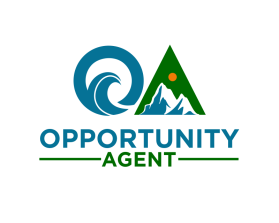 Please see logos below - I am looking for that concept - Opportunity Agent or just "OA" entry by Ilham Fajri