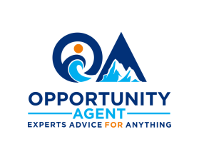 Please see logos below - I am looking for that concept - Opportunity Agent or just "OA" entry by Ilham Fajri