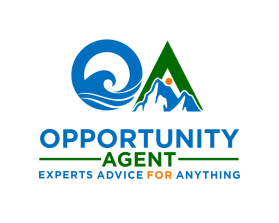 Please see logos below - I am looking for that concept - Opportunity Agent or just "OA" entry by Ilham Fajri
