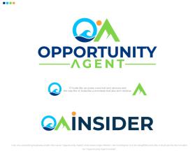 Please see logos below - I am looking for that concept - Opportunity Agent or just "OA" entry by FXF Creations