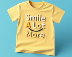 Smile T shirt entry by Simmia