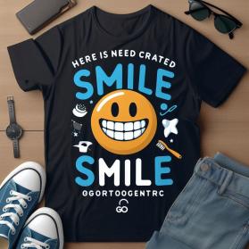 Smile T shirt entry by Nermen