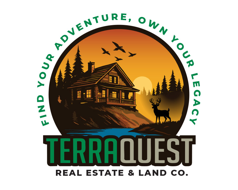 Logo Design for Terraquest Real Estate & Land Company