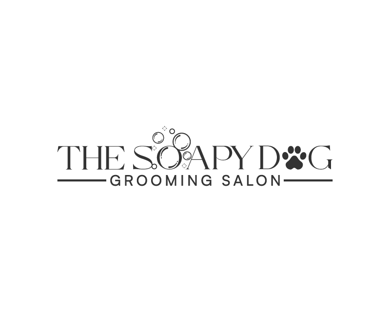 Logo Design for The Soapy Dog Grooming Salon